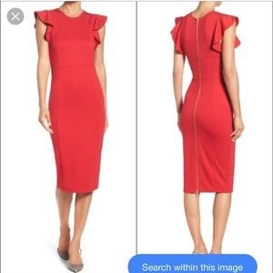 Felicity and Coco Ruffle Sleeve Dress